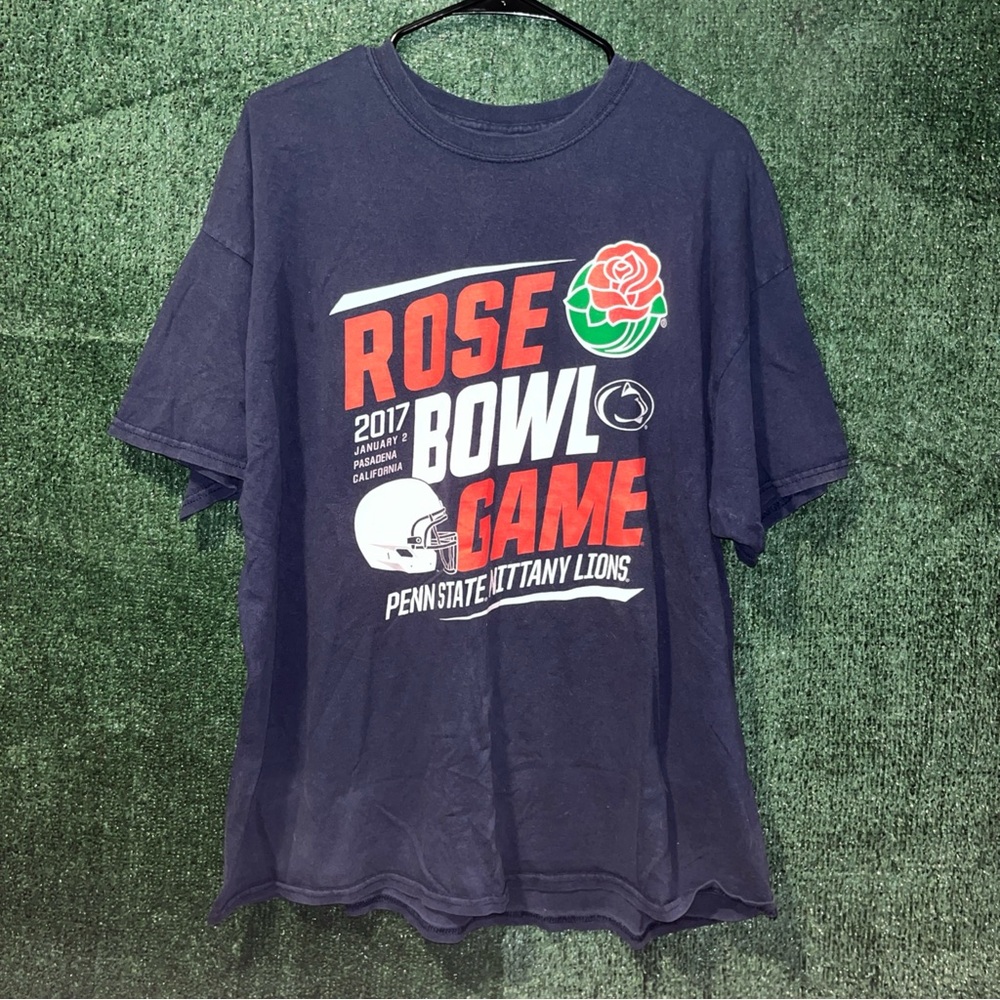 Penn State Nittany Lions 2017 Rose Bowl Navy Blue Shirt XL NCAA College Football